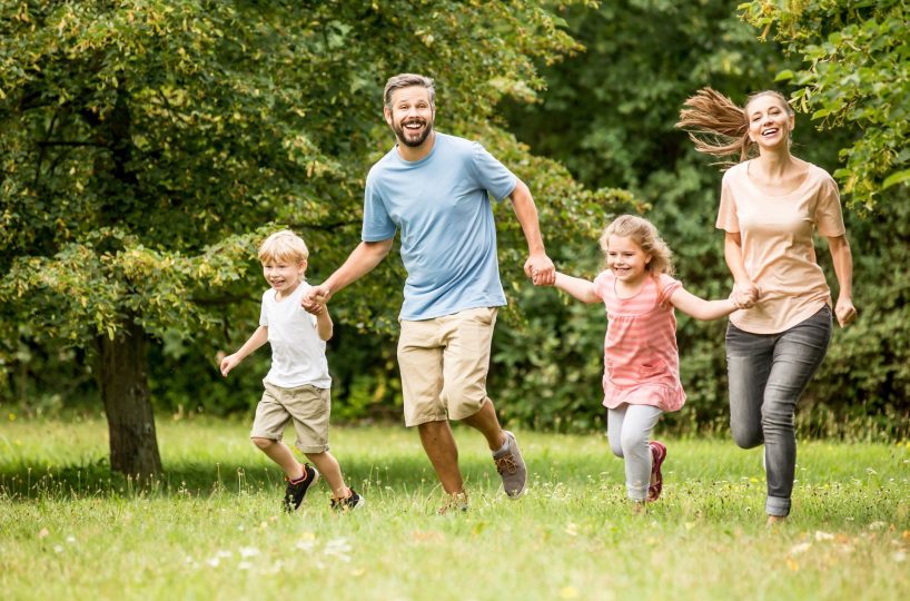 famiglia felice a Vacallo